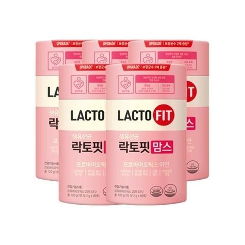 종근당건강 락토핏 생유산균 맘스 2g 50포 5개