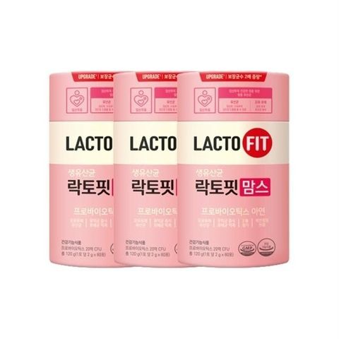 종근당건강 락토핏 생유산균 맘스 2g 50포 3개