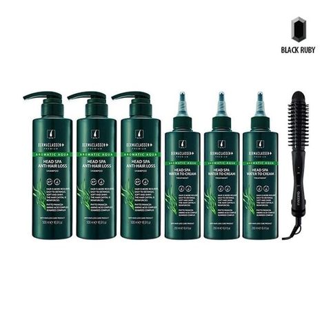 더마클라센 헤드스파 헤어로스 샴푸 500ml x3 + 트리