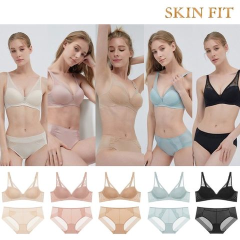 비비안 라이크라 더블 리프팅 노와이어 여성속옷세트 10종