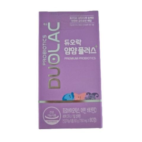 [듀오락] 듀오락 얌얌 750mg X80정 1개 /SJ