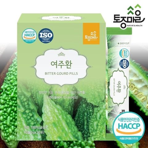[토종마을]HACCP인증 국산 여주환 30스틱 (3g X 30포)