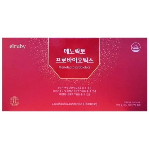 유산균YT1휴온스 엘루비 메노락토 프로바이오틱스 450mg x 90
