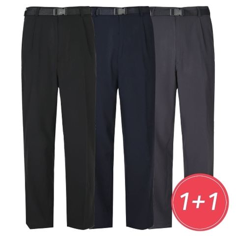 [W shopping] [1+1]남성 경량 밴딩 스판 벨트 등산복 여름바지 2종세트 무료배송