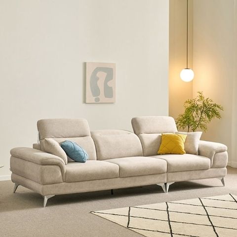 [W shopping] 텐스페이스 래밴 조야 패브릭원단 4인소파 SF4027R(착불)