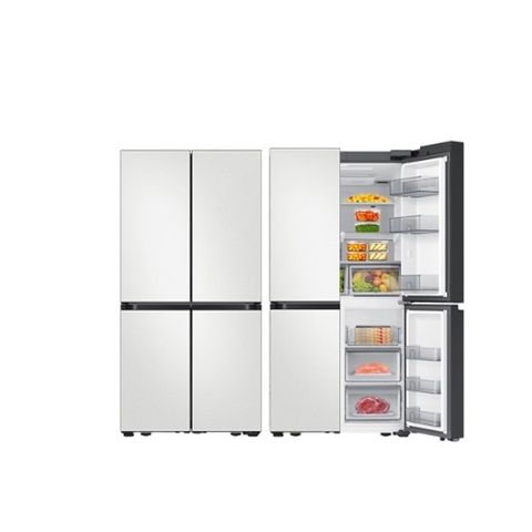 [W shopping] 삼성 비스포크 냉장고 RF91DB90LE01 AI 하이브리드 900리터 1등급 양문형