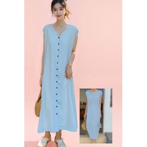 [W shopping] [비니브] 백리스 가디건 투웨이 원피스