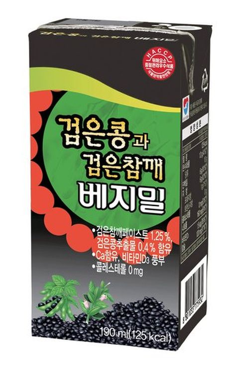검은콩과검은참깨 (팩) 190ml×48
