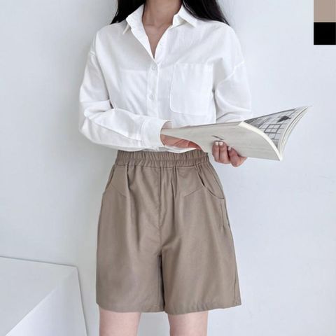 고품질 KSS 6258 여자프렌치 린넨밴딩 반바지 밴딩 반바지 팬 반바지 바지 린넨 밴딩 린넨바지 린넨팬츠 밴딩팬츠 여름바지