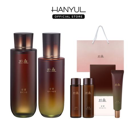 송담 탄력 스킨 150ml + 에멀젼 125ml (스킨 50ml, 에멀전 50ml 추가 판촉)