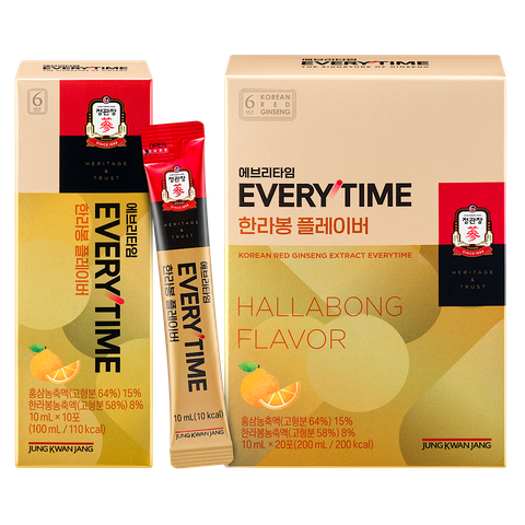 정관장 에브리타임 한라봉 플레이버 10ml x 20포/1박스