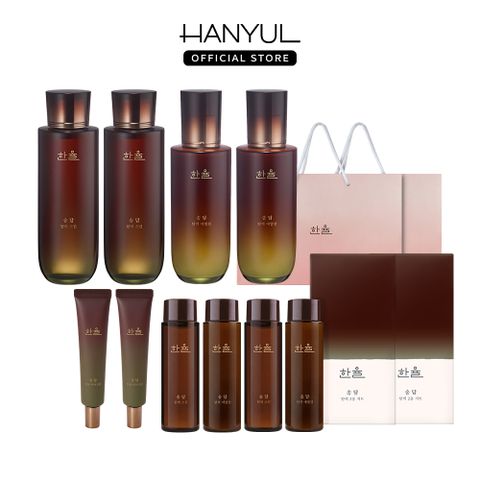 송담 탄력 스킨 150ml + 에멀젼 125ml 더블 구성 (스킨 100ml, 에멀전 100ml 추가 판촉)