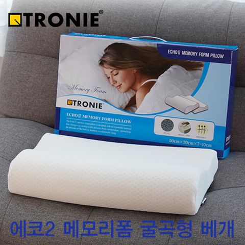트로니 에코2 메모리폼 경추형 베개
