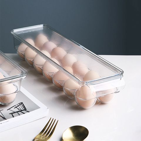14구 투명 계란 보관 케이스