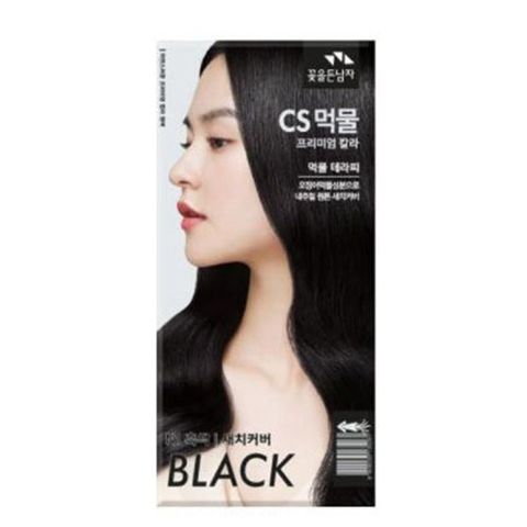 꽃을든남자 염색약 새치 커버 먹물 컬러염색 흑색 염색약 염색 새치염색약 새치염색 새치커버