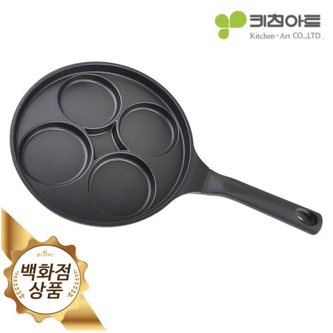 [롯데백화점]HOUSE IH 인덕션 원형 4구 멀티 에그프라이팬 26cm