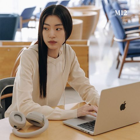 [런칭가79,900원] M12 25SS 여성 실크블렌디드 후드 니트 3종