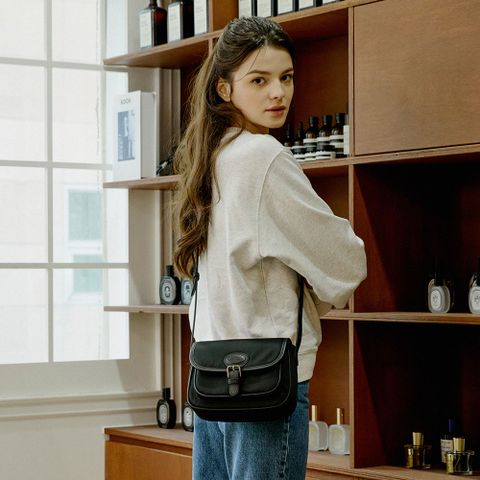[최초가278,000원]  시에나 크로스바디 카메라백 블랙 AL16-2480-BK