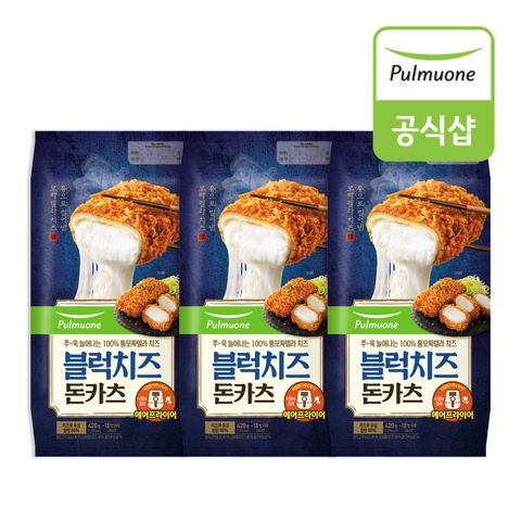 블럭치즈 돈카츠 420g x 3봉