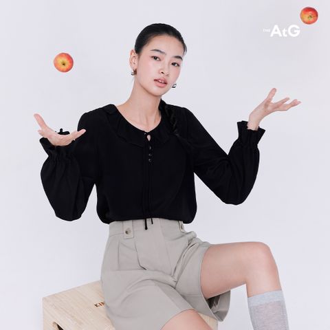 [1만원인하] 25SS 클로딘 러플 블라우스