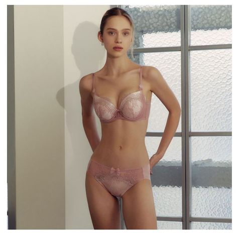 비너스 [2매세트]오르화 나만의 브라 티아라 장식 브라 햄라인팬티-OPT5918HSET 428515