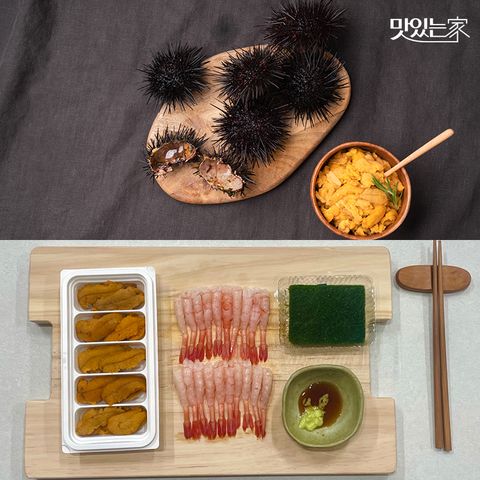 제철 성게알 홈마카세 세트 남해안산(여수)