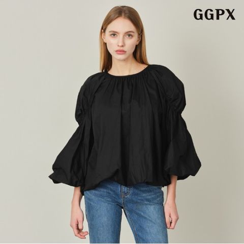 파라슈트 볼륨 블라우스 (GPABA012D)