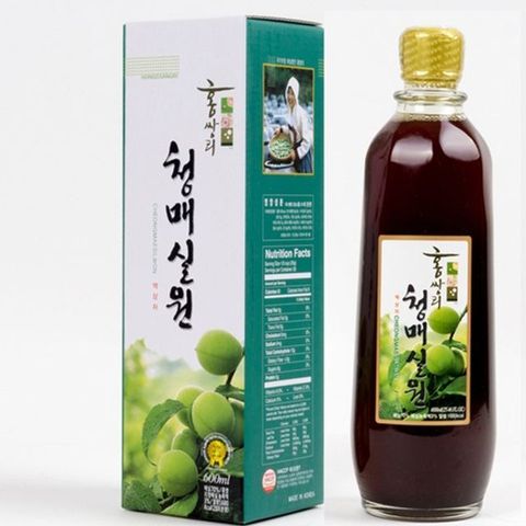 항아리 발효 매실액 홍쌍리 청매실선물세트 600ml 설선물세트 선물세트 매실액 하동매실