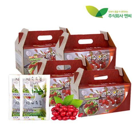 [임페리얼모닝] 산수유즙 80ml 30포 4박스