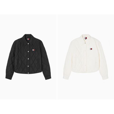 여성 크롭 퀄팅 재킷 T32F0WJC12TWT2 428519