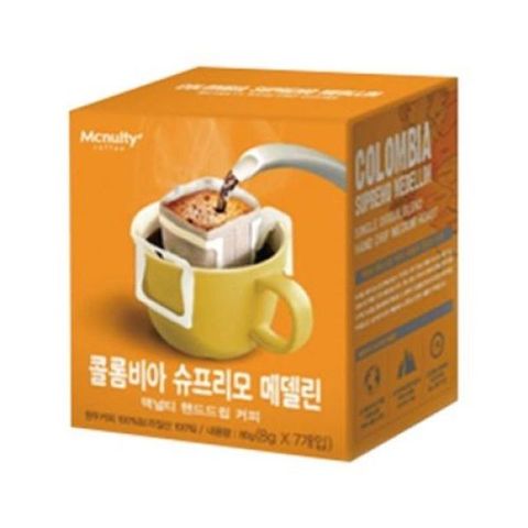 맥널티)산지별핸드드립(콜롬비아슈프리모/7T)