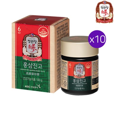 [정관장] 홍삼진고 100g/10병+쇼핑백10매