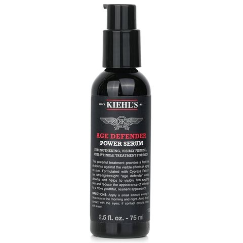 에이지 디펜더 파워 세럼 스트렝쓰닝, 비지블 퍼밍, 안티-링클 트리트먼트 포 멘 75ml/2.5oz