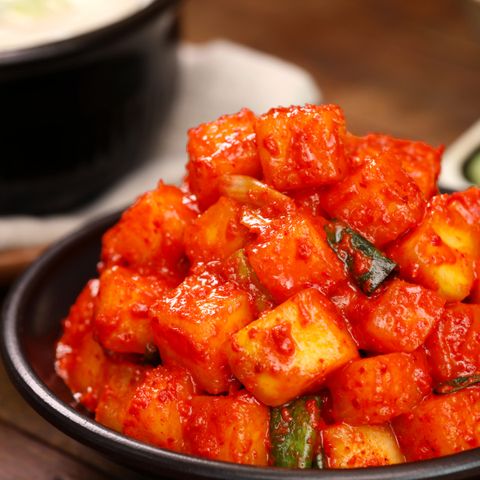 셰프애찬 수제 깍두기 1kg/캔
