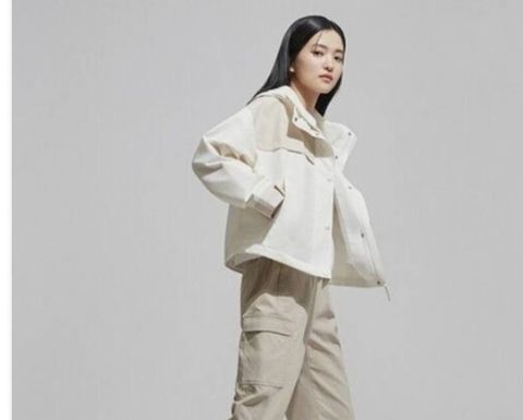 여성 무브 메쉬 후드 바람막이 PHF2JJ2700 463694