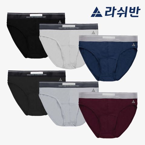 스탠다드] 남성속옷 시그니처 믹스블렌드 브리프 6종