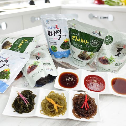 해조미 미역국수 톳 다시마 해초국수 저칼로리
