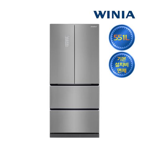 딤채 김치냉장고 렌탈 551L EDQ57HBRJDS