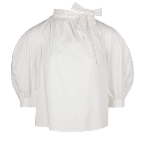 [파슨스] Raglan Ribbon Blouse [WHRS3BL02]
