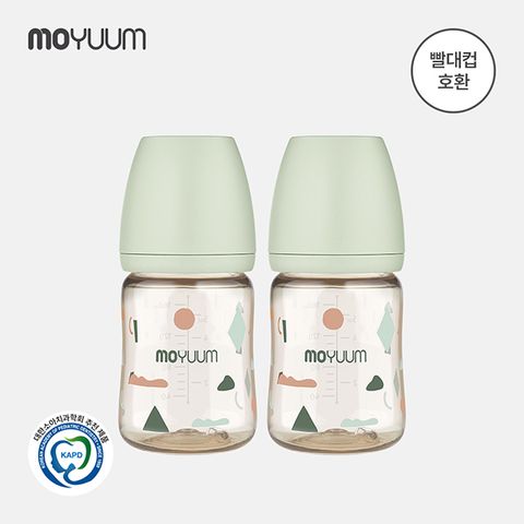 PPSU 올인원 젖병 170ml 2팩 - 클라우드 에디션