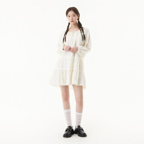 타이 리본 보헤미안 원피스[PR2WO401]
