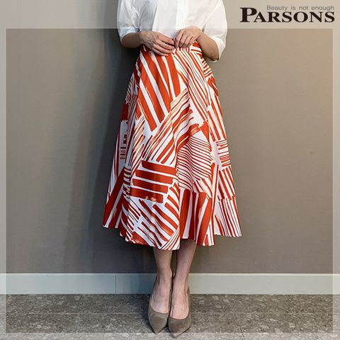 [파슨스] Brush Touch A-line Skirt [PW2R5SK01]