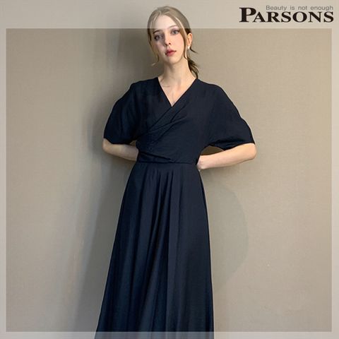 [파슨스] Young Wrap  Dress [PW2R5OP05]