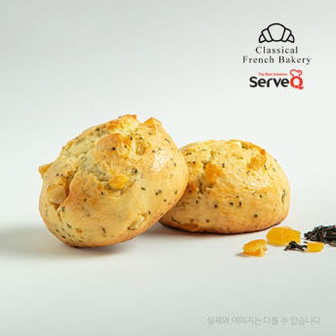 삼양사 얼그레이 스콘 100g 12개 1.2kg 냉동생지