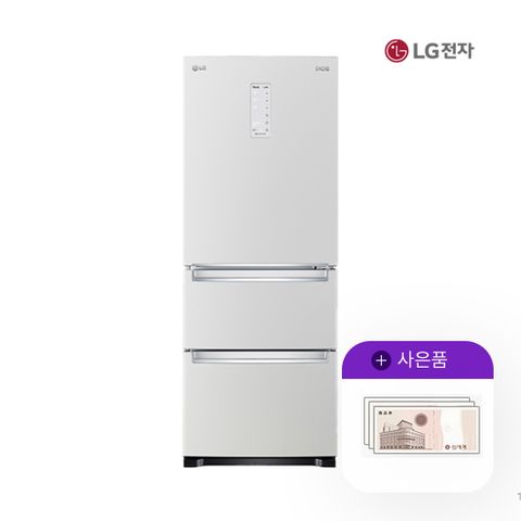 [렌탈] LG 디오스 김치톡톡 327L 스탠드 김치냉장고 K332W143 월