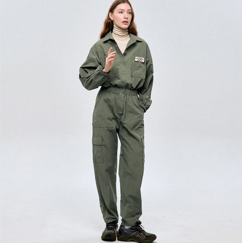 [최초가388,000원]쏘 시크 점프 슈트 So Chic Jump Suit_Khaki