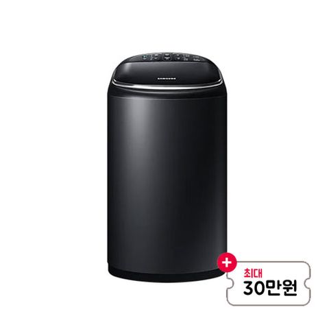 [렌탈] 소형 다용도 세탁기 3kg 블랙 캐비어 WA30T2101BV