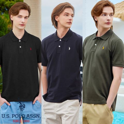 [U.S POLO ASSN.] 25Summer 반팔 폴로 카라티셔츠 남성 3종