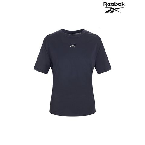 [하프클럽/Reebok여름 여성 블랙 UBF 퍼포레이티드 반팔티셔츠