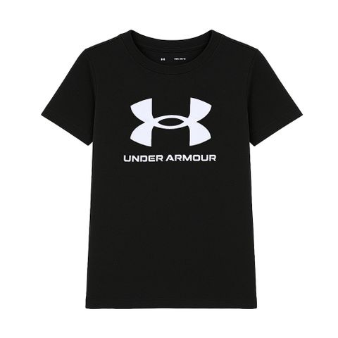 UA 스포츠스타일 반팔티 반팔 티셔츠 블랙 1363282-001